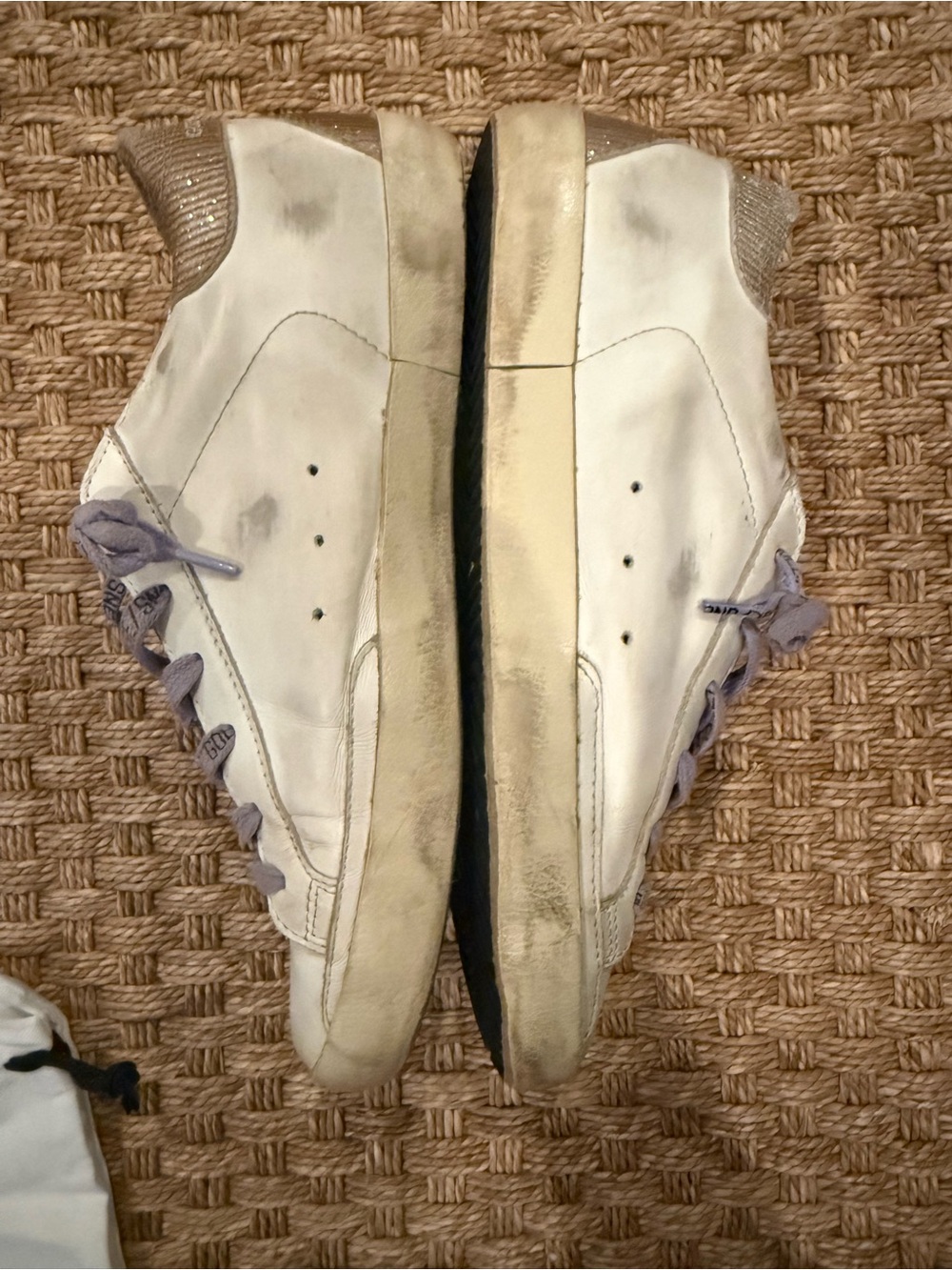 Golden Goose White Leather Superstar sz 39 original owner and packaging - Picture 3 of 10